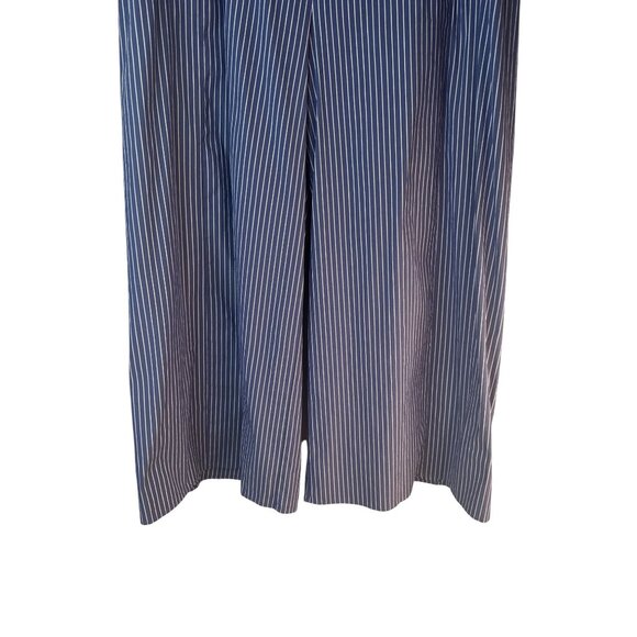 2/$30 ZARA Large Woman Blue & White Striped Culottes - Picture 7 of 14